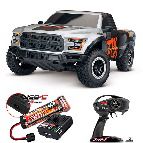 Auto Radio Control - TRAXXAS - Ford F-150 FOX RAPTOR Escala 1/10