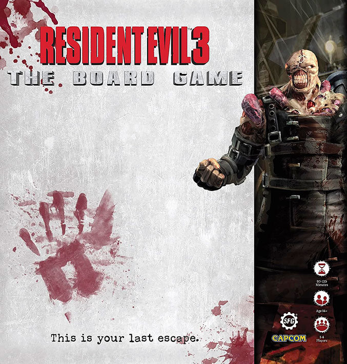 JUEGO DE MESA Marca SFG: RESIDENT EVIL 3 (INGLES)