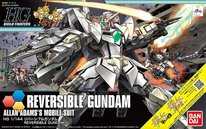 Bandai - Gundam Model Kit - Reversible Gundam HG 1/144