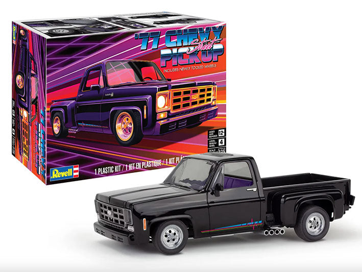Modelo a escala 1/25 para armar: Camioneta Chevy Street 77