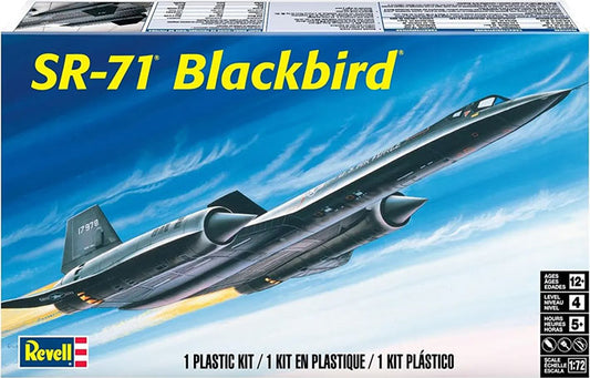 Modelo a escala 1/72 para armar: SR-71A Blackbird