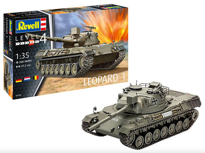 Modelo a escala 1/35 para armar: Leopard 1