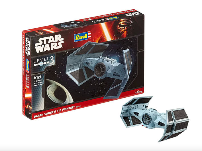 Modelo a escala 1/121 para armar: Darth Vader's TIE Fighter