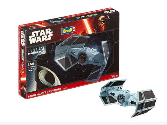 Modelo a escala 1/121 para armar: Darth Vader's TIE Fighter
