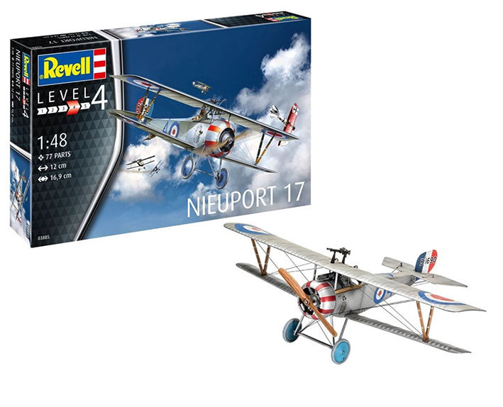 Modelo a escala 1/48 para armar: Nieuport 17
