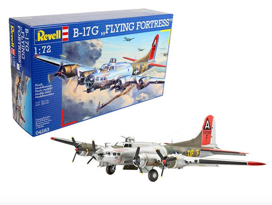 Modelo a escala 1/72 para armar: B-17G "Flying Fortress" (Fortaleza volante)
