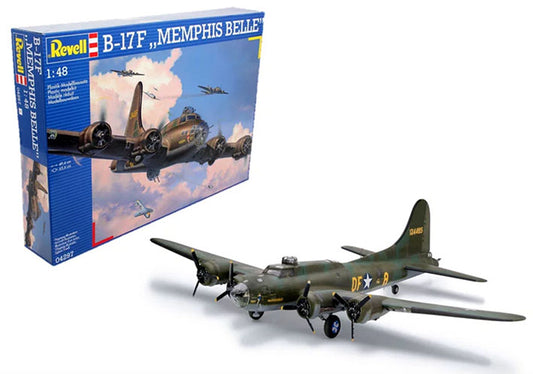 Modelo a escala 1/48 para armar: Memphis Belle B-17F