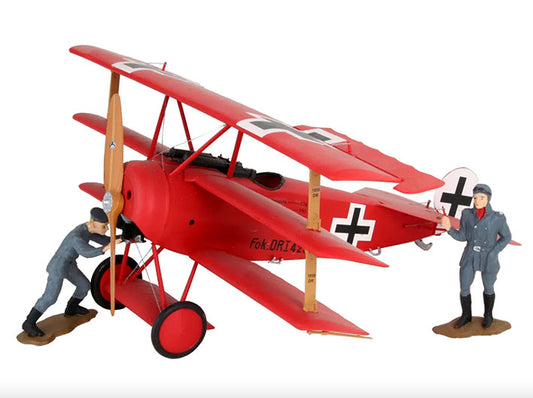 Modelo a escala 1/28 para armar: Fokker Dr.1 "Manfred von Richthofen"