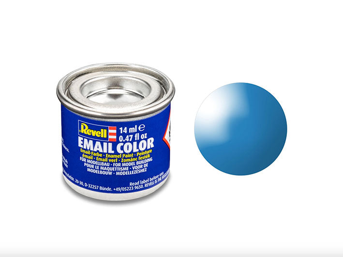 Pintura Esmalte - Revell #50 (Gloss Light Blue) - Azul Claro Brillante 14ml