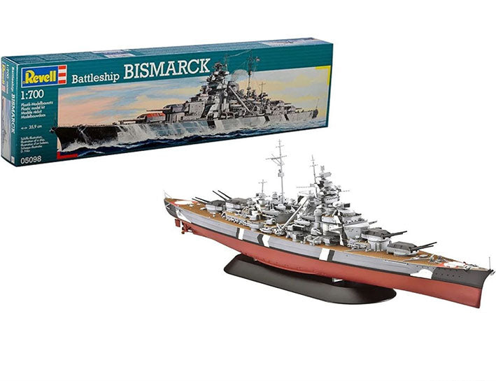 Modelo a escala 1/700 para armar: Acorazado Bismarck