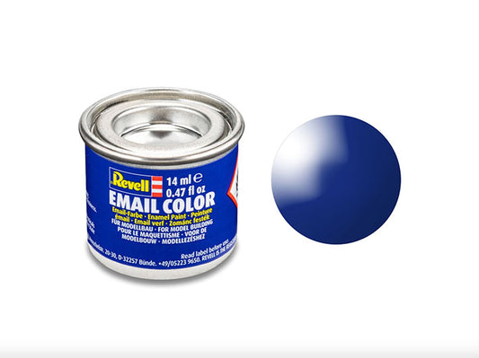 Pintura Esmalte - Revell #51 (Gloss Ultramarine Blue) - Azul Ultramar Brillante 14ml