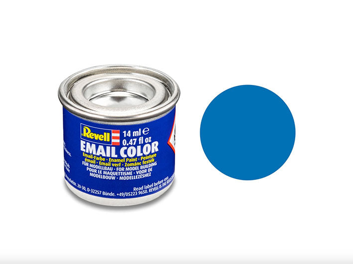 Pintura Esmalte - Revell #56 (Flat Blue) - Azul Mate 14ml