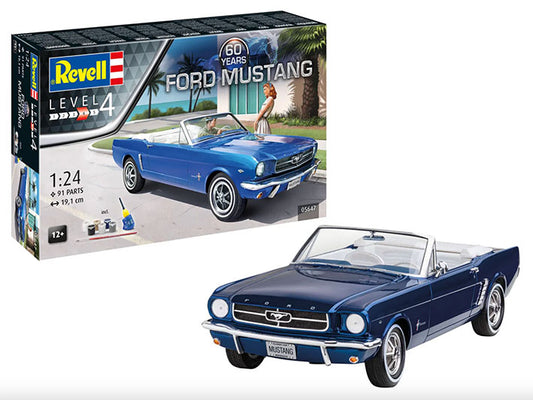 Modelo a escala 1/24 para armar: Ford Mustang Set de Regalo