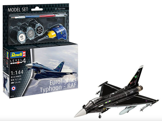 Modelo a escala 1/144 para armar: Eurofighter Typhoon - RAF