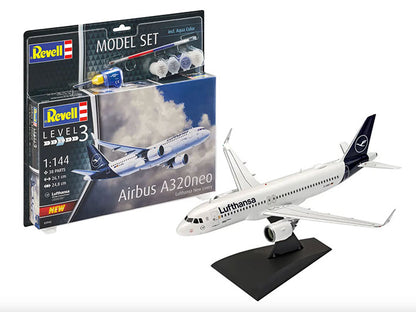 Modelo a escala 1/144 para armar: Airbus A320neo Lufthansa "Nueva decoración"