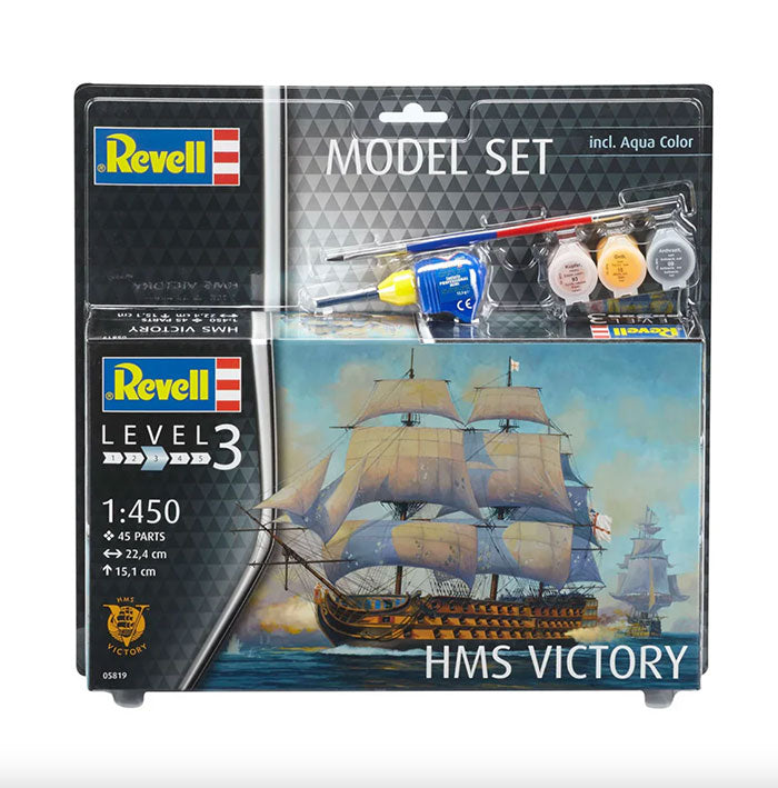 Modelo a escala 1/450 para armar: Model Set HMS Victory
