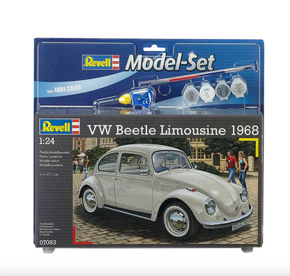 Modelo a escala 1/24 para armar: VW Escarabajo sedán 1968 Model Set