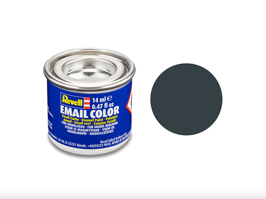 Pintura Esmalte - Revell #69 (Flat Granite Grey) - Gris Granito Mate 14ml