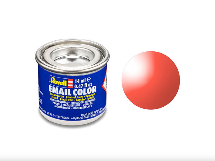 Pintura Esmalte - Revell #731 (Clear Red) - Rojo Transparente 14ml