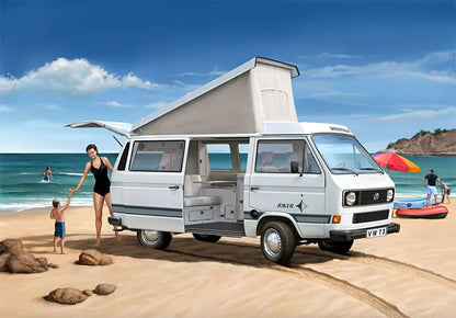 Modelo a escala 1/25 para armar: Volkswagen T3 "Camper"