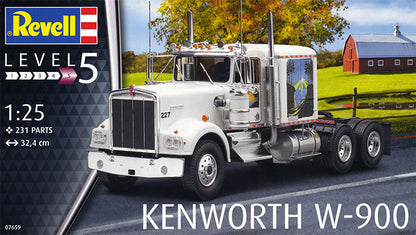 Modelo a escala 1/25 para armar: Kenworth W-900