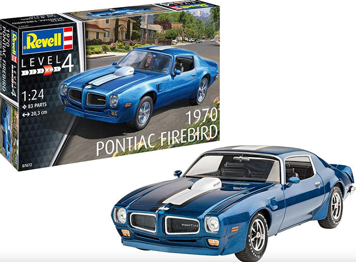 Modelo a escala 1/24 para armar: 1970 Pontiac Firebird