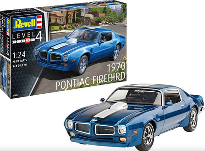 Modelo a escala 1/24 para armar: 1970 Pontiac Firebird