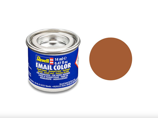 Pintura Esmalte - Revell #85 (Flat Brown) - Marrón Mate 14ml