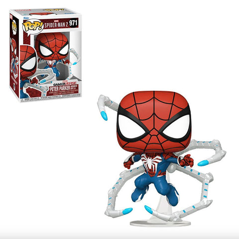 Funko Pop Games: Spiderman 2 - Spiderman Peter Traje Avanzado