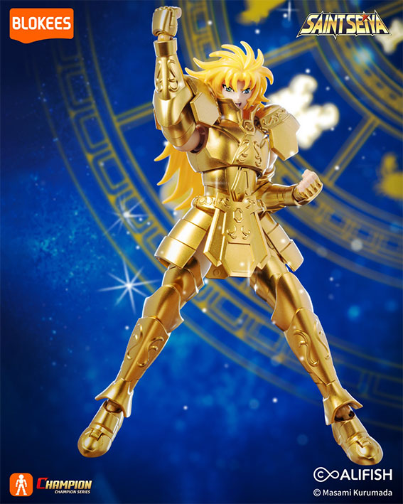 Blokees Figura Armable de Saint Seiya: Champion Class - Geminis Saga