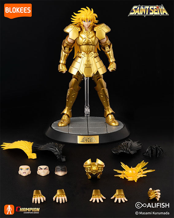 Blokees Figura Armable de Saint Seiya: Champion Class - Geminis Saga