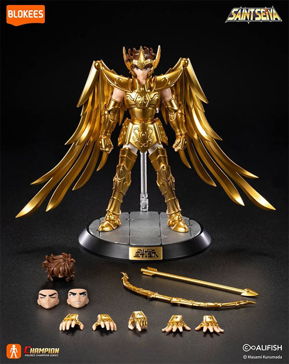 Blokees Figura Armable de Saint Seiya: Champion Class - Aiolos de Sagitario