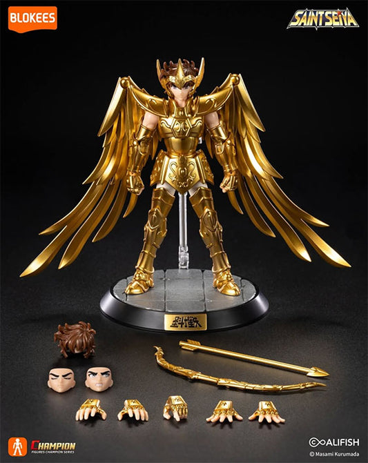 Blokees Figura Armable de Saint Seiya: Champion Class - Aiolos de Sagitario