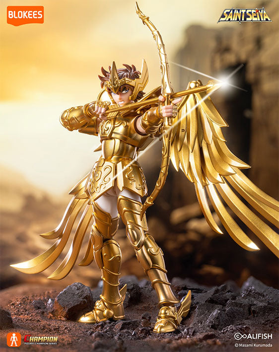 Blokees Figura Armable de Saint Seiya: Champion Class - Aiolos de Sagitario