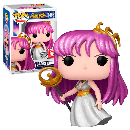 Funko Pop Animation: Saint Seiya - Saori Kido Athena Diamond Glitter Exclusivo