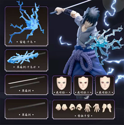 Blokees Figura Armable Naruto Shippuden: Champion Class - Sasuke Uchiha