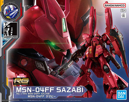 Bandai - Gundam Model Kit - MSN-04FF SAZABI RG 1/144