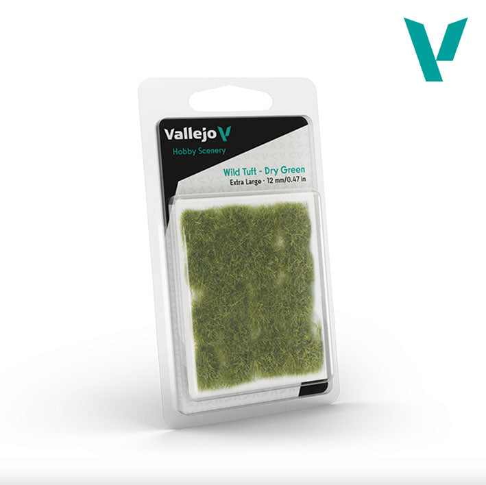 Wild Tuft (Arbusto Salvaje) - Vallejo Hobby Scenery SC424 Dry Green - Verde Seco