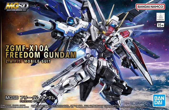 Bandai - Gundam Model Kit -  ZGMF-X10A Freedom Gundam MGSD