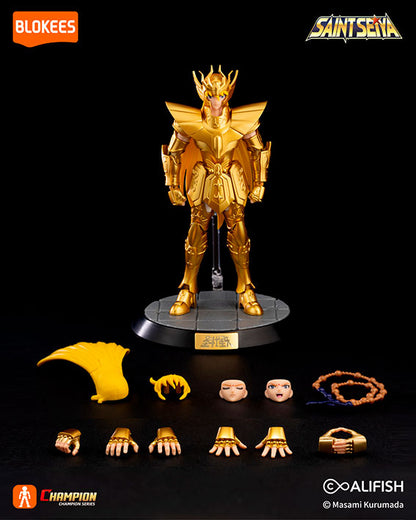 Blokees Figura Armable de Saint Seiya: Champion Class - Virgo Shaka (Manga Ver.)
