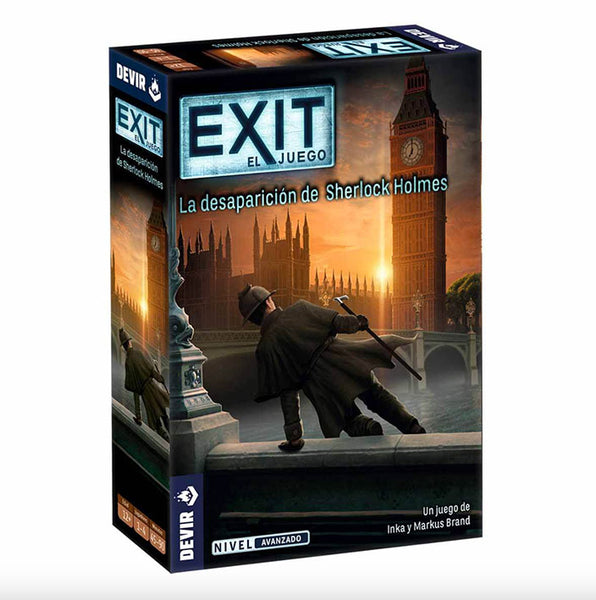 Juego de Mesa DEVIR: EXIT – La Desaparición de Sherlock