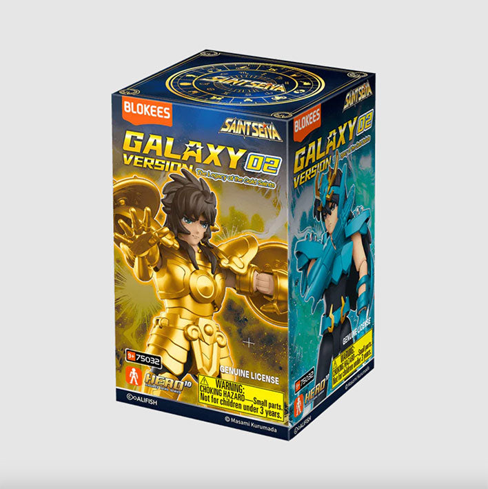 Blokees Saint Seiya Galaxy Version: 02 The Legacy of the Gold Saints - 1 Figura Armable Sorpresa