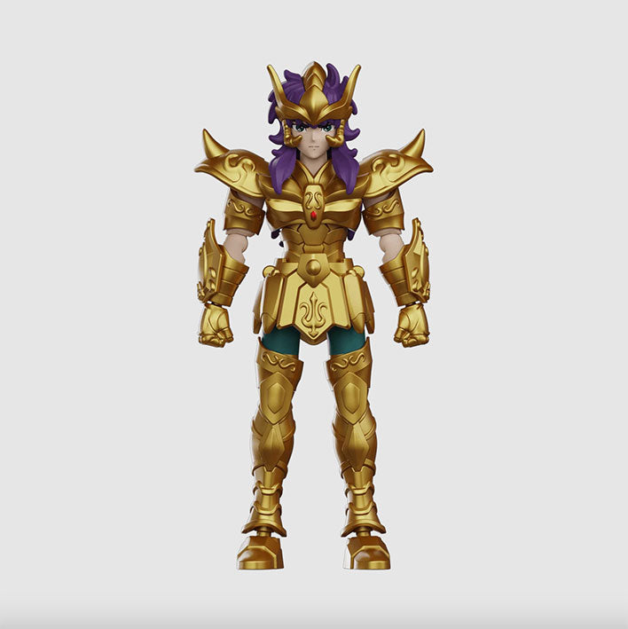 Blokees Saint Seiya Galaxy Version: 02 The Legacy of the Gold Saints - 1 Figura Armable Sorpresa