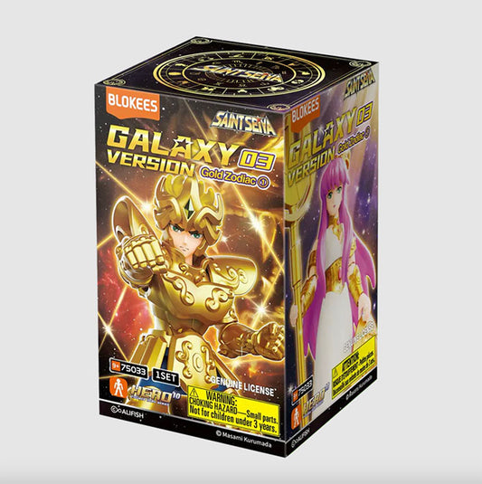 Blokees Saint Seiya Galaxy Version: 03 Gold Zodiac - 1 Figura Armable Sorpresa