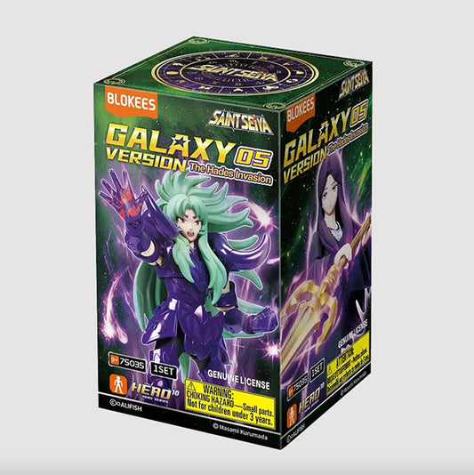 Blokees Saint Seiya Galaxy Version: 05 The Hades Invasion - 1 Figura Armable Sorpresa