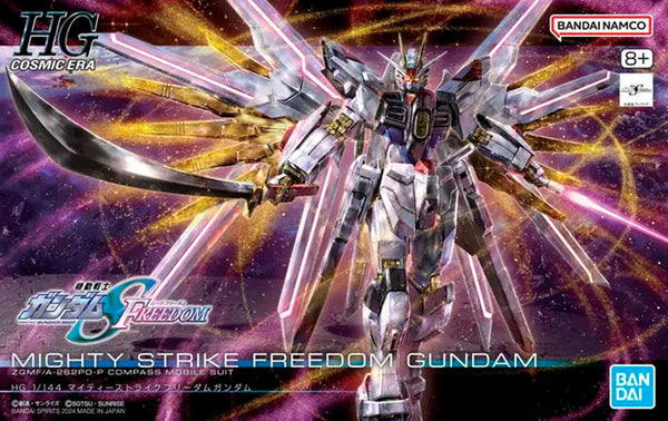 Bandai - Gundam Model Kit - Mighty Strike Freedom Gundam HG 1/144