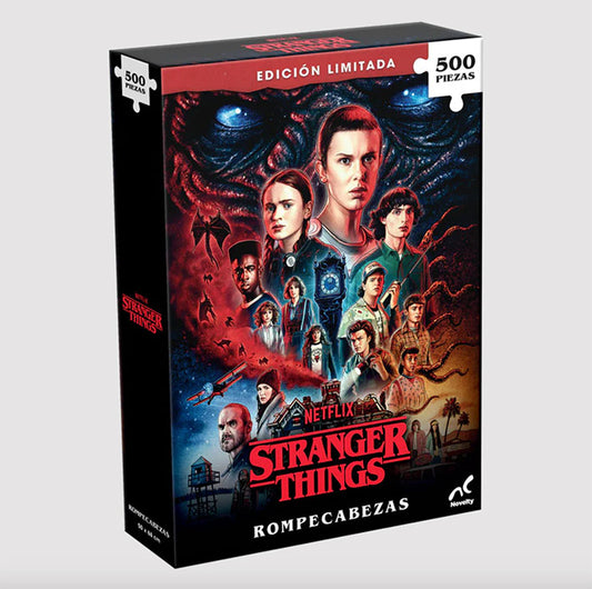 ROMPECABEZAS 500 PIEZAS NOVELTY: STRANGER THINGS
