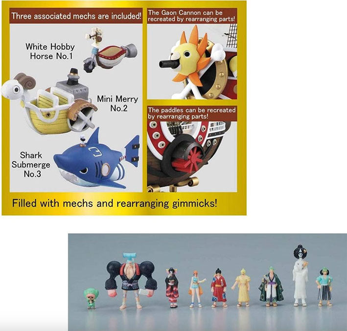 Bandai Model Kit - One Piece - Thousand Sunny (Land of Wano Ver.)