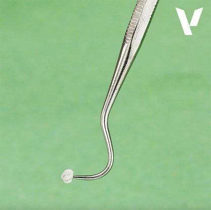 Vallejo - Set de 3 Curetas de Acero Inoxidable