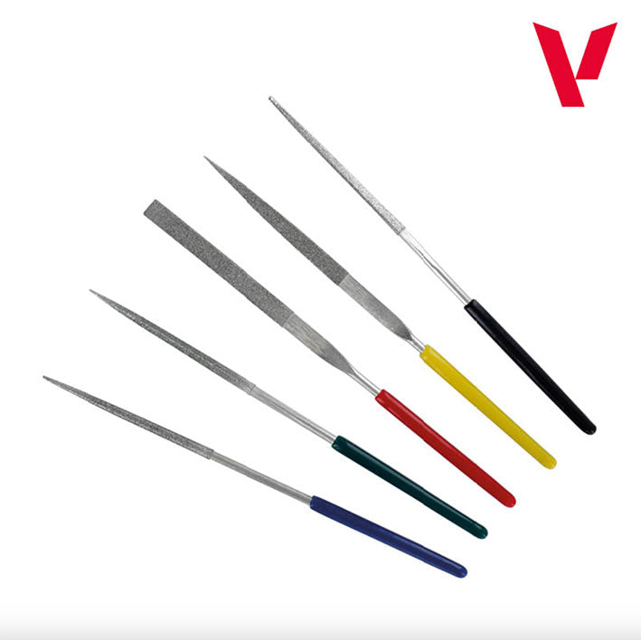 Vallejo - Set de 5 Mini Limas de Diamante